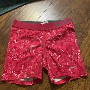 girls nike pro spandex. girls size large